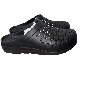 NIB Revitalign Women's Size 10 Orthotic Clogs Black Slip On Comfort Cushioned